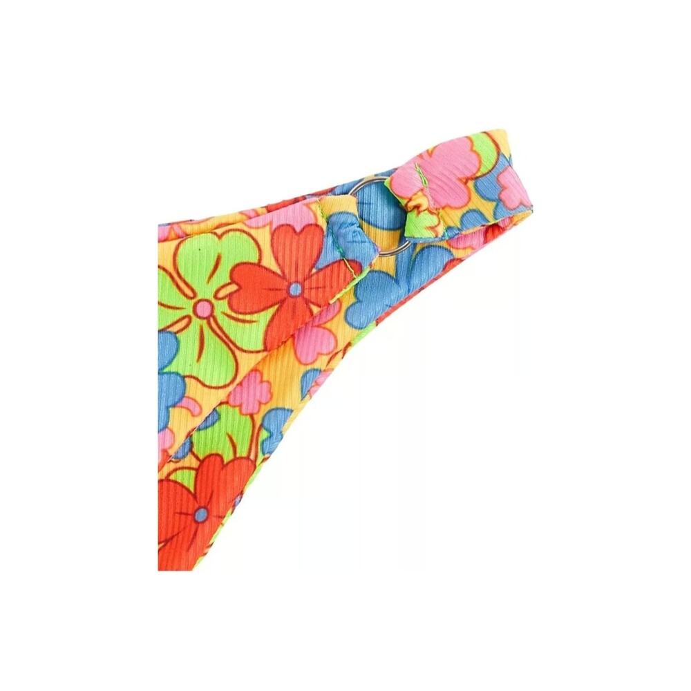 Womens Swimsuit Floral Print Summer Two-Piece Bathing Suit Set Bikini - Picture 5 of 6